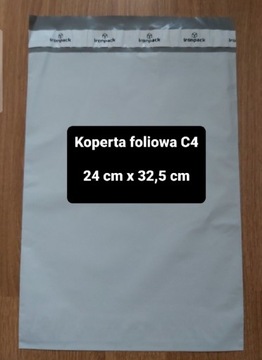 Foliopak kurierski C4 (24cm x 32,5cm) - 50szt.