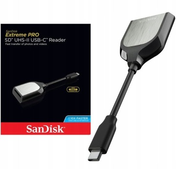 Czytnik kart pamięci SanDisk SD UHS-II USB-C