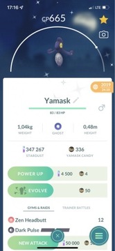 Pokemon Go - Shiny Yamask