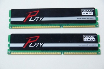 DDR3 8GB 2x4GB 1600MHz 1866MHz Goodram Play