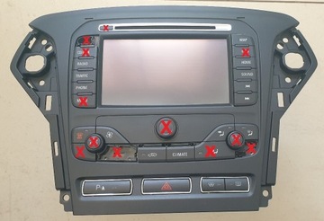 przyciski Ford Blaupunkt Travelpilot NX SD MCA