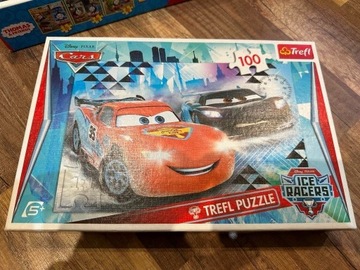 Puzzle Auta Disney Cars Trefl 100 elemetnów