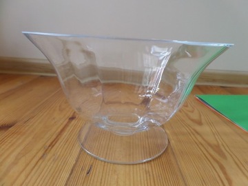 Misa szklana do sałatki wazon salaterka duża 26 cm