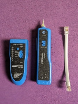 Tester przewodów elektrycznych wire tracker RJ45