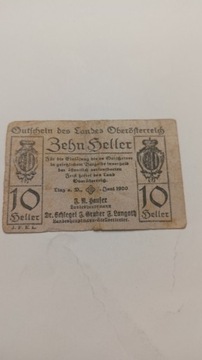 10 Heller 1920 rok Austria 