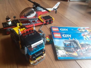 Lego city 60183 transporter ciężkich ładunków 