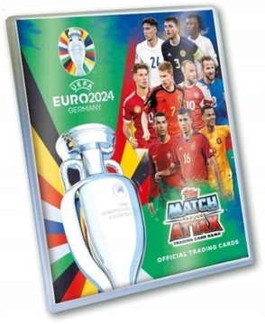 MATCH ATTAX EURO 2024  ALBUM KLASER NOWY + 30 KART