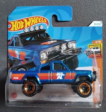 HOT WHEELS  . JEEP  J10 . autko resorówka