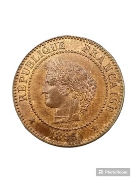 2 centimes 1895 A 