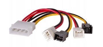 Adapter zasilania molex do wentylatorów 2pin 5 12V