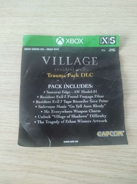 DLC Trauma Pack Resident Evil Village Xbox One/X