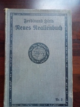 Ferdinand Hirts Neues Realienbuch, Wydanie 1914 r.