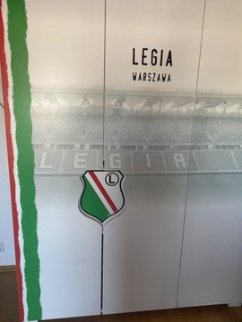 Szafa trzydrzwiowa Legia Warszawa - firmy Meblik