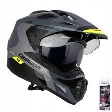 CZESKA CASSIDA TOUR KASK MOTOCYKLOWY CROSS NEW L