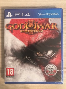 God of War 3 III Remastered PL PS4 FOLIA Premiera