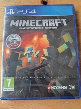 Minecraft nowa w folii PS4 Playstation