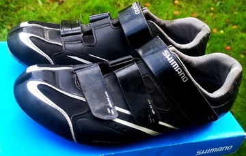 Buty rowerowe SPD szosowe Shimano Roz 44 jak nowe!