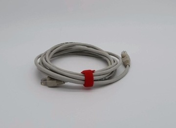 RJ-45 kabel sieciowy (patchcord), 2,5 m, szary