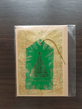 Ręcznie robiona kartka na święta Bożego Narodzenia