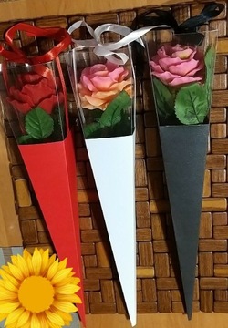 Róża,kwiaty,mydełko,Dzień Nauczyciela,upominek