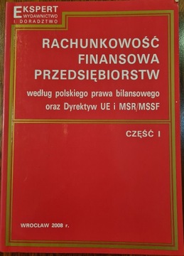 RACHUNKOWOŚĆ FINANSOWA PRZEDSIĘBIORSTW, CZ. 1