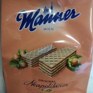 Wafle Manner Neapolitaner 400g z Austrii AT Kraków