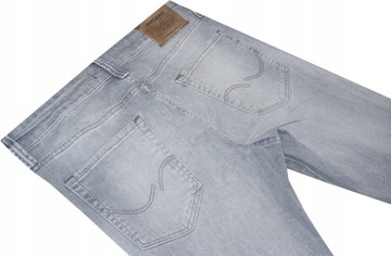 Spodnie Jack&Jones Jeansy Męskie W30/L30 Szare