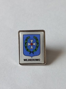 Herb miasta Wejherowo przypinka pin odznaka