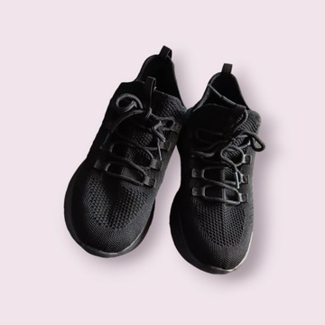 Pulse up lekkie buty sportowe sneakersy czarne 35