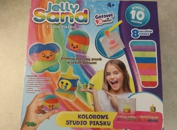 Jelly Sand – studio piasku - kolorowa zabawa