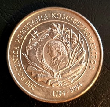 20000zł 1994r 200 Rocz Powstania Kościuszkowskiego