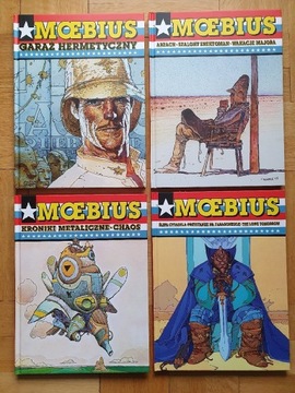 Moebius - Garaż, Kroniki, Arzach, Cytadela -zestaw