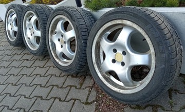 Felgi aluminiowe z rantem 17" 4x100 ET30 7,0J