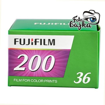 FujiFilm Fuji Film 36/200 Klisza Błona Foto