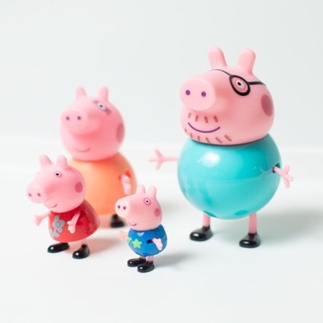 Świnka Peppa Figurki Rodzina