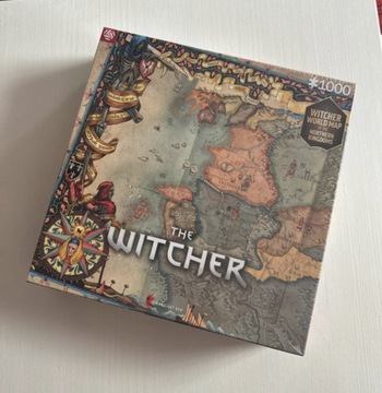 Puzzle GAMING 1000 elementów The Witcher 3