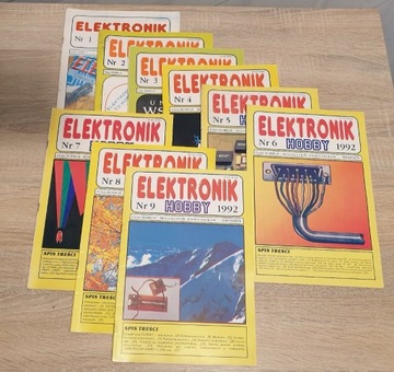 Elektronik Hobby 1992 Kompletny rok Radiostacja