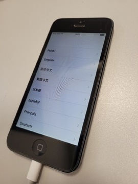 Apple iPhone 5 16GB - uszkodzony   iohone5#07