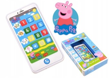 telefon edukacyjny smartfon Peppa Pig