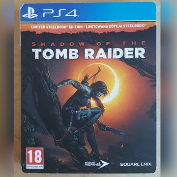 SHADOW OF THE TOMB RIDER PS4 STEELBOOK