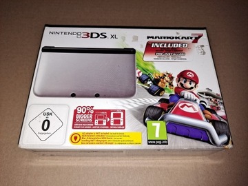 Konsola Nintendo 3DS XL Limitowana Mario Kart 7 (Brak Gry w Zestawie!)