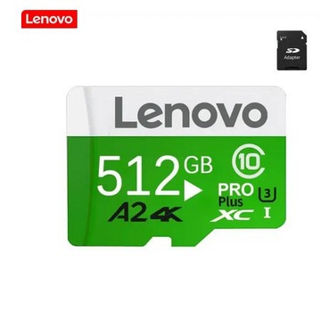 Szybka karta pamięci Lenovo 512GB  klasy 10 Micro