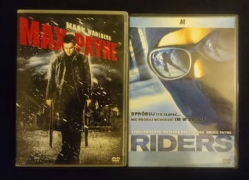 MAX PAYNE, RIDERS, 2XDVD, LEKTOR PL, WALBERG