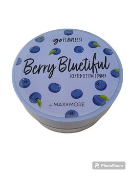 Max&more Action puder do twarzy jagodowy Berry 