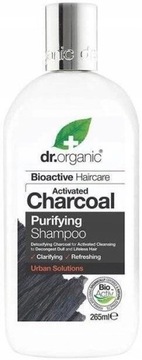 Dr.Organic ACTIVATED CHARCOAL szampon do włosów