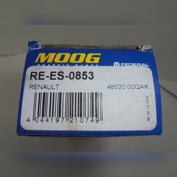 Końcówka drążka MOOG RE-ES-0853 Renault