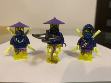 Figurki Lego Ninjago Duch Archer, Cowler, Hackler