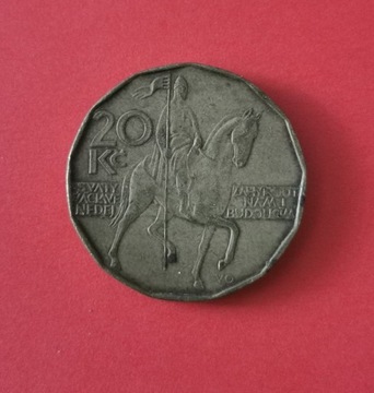 Moneta 20 koron 1993, Czechy