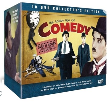 The Golden Age Of Comedy 10 DVD Edycja kolekcjone 