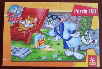 Puzzle Trefl Tom & Jerry 160 el. Bdb 